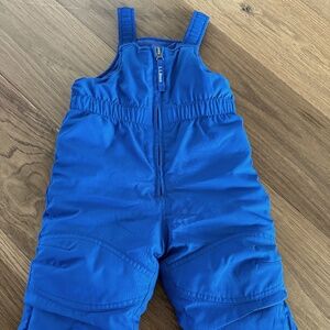 L.L. Bean Snow Buster Snow Bibs - Blue